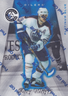 1997-98 Pinnacle Totally Certified - Doug Weight - Platinum Blue /3099 #66