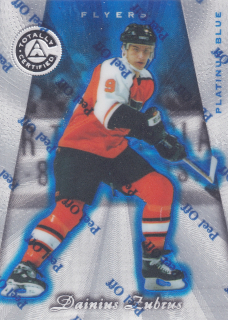 1997-98 Pinnacle Totally Certified - Dainius Zubrus - Platinum Blue /3099 #116