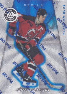 1997-98 Pinnacle Totally Certified - Scott Stevens - Platinum Blue /3099 #115