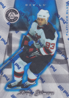 1997-98 Pinnacle Totally Certified - Doug Gilmour - Platinum Blue /3099 #51