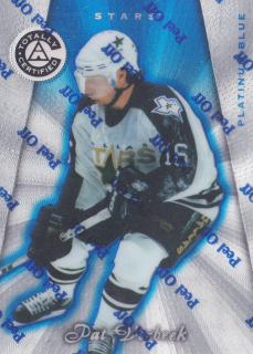 1997-98 Pinnacle Totally Certified - Pat Verbeek - Platinum Blue /3099 #111