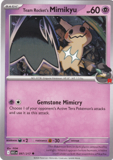 Team Rocket's Mimikyu #97