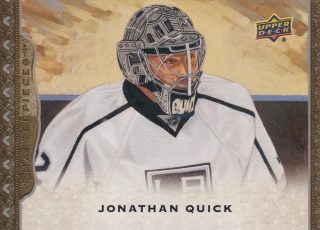 2014-15 UD Masterpieces - Jonathan Quick #16