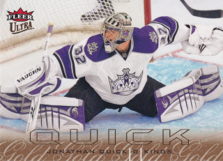 2009-10 Fleer Ultra - Jonathan Quick - Gold Medallion #72