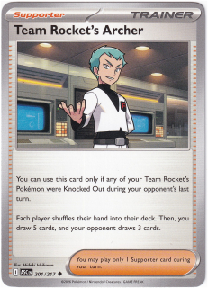 Team Rocket's Archer #201