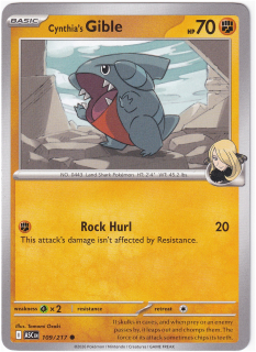 Cynthia's Gible #109