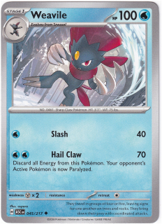 Weavile #45