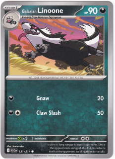 Galarian Linoone #131