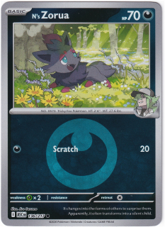 N's Zorua #136