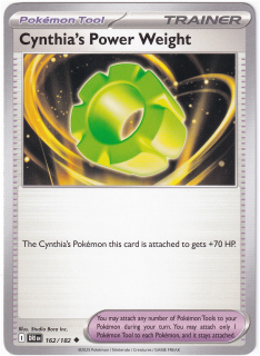Cynthia's Power Weight #162