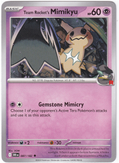 Team Rocket's Mimikyu #87