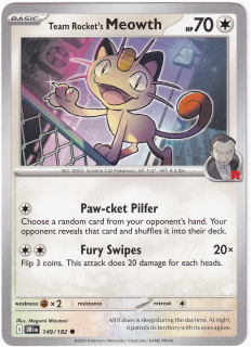 Team Rocket's Meowth #149