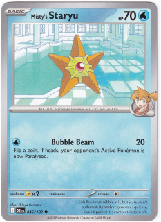 Misty's Staryu #46
