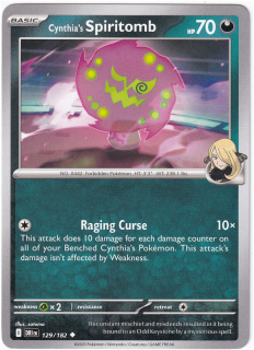 Cynthia's Spiritomb #129
