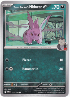 Team Rocket's Nidoran #117