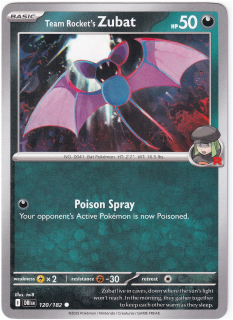 Team Rocket's Zubat #120