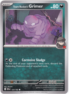 Team Rocket's Grimer #123