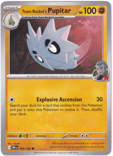 Team Rocket's Pupitar #95