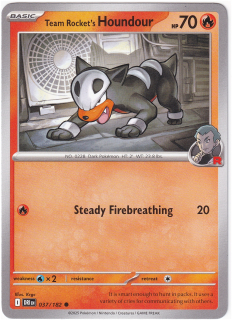 Team Rocket's Houndour #37
