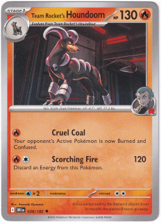 Team Rocket's Houndoom #38