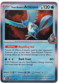 Team Rocket's Articuno #51