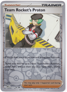 Team Rocket's Proton #177