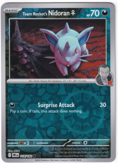 Team Rocket's Nidoran #114
