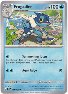 Frogadier #21