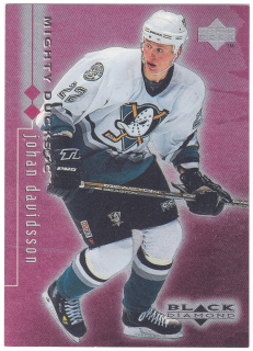 1998-99 UD Black Diamond - Johan Davidsson - Double Diamond /2000 #3