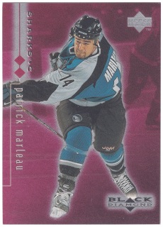 1998-99 UD Black Diamond - Patrick Marleau - Double Diamond /2000 #72