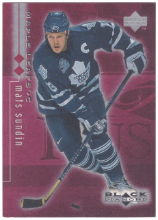 1998-99 UD Black Diamond - Mats Sundin - Double Diamond /2000 #84