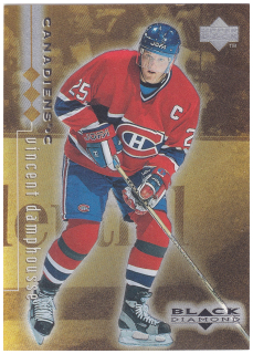 1998-99 UD Black Diamond - Vincent Damphousse - Triple Diamond /1000 #43