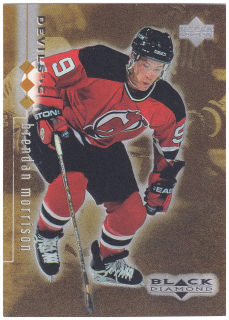1998-99 UD Black Diamond - Brendan Morrison - Triple Diamond /1000 #51