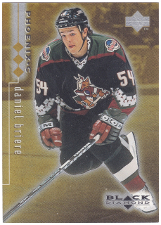 1998-99 UD Black Diamond - Daniel Briere - Triple Diamond /1000 #67