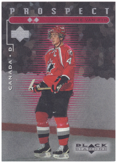 1998-99 UD Black Diamond - Mike Van Ryn - Prospect Double Diamond /2000 #95