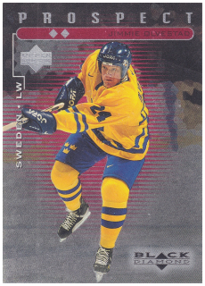 1998-99 UD Black Diamond - Jimmie Olvestad - Prospect Double Diamond /2000 #111