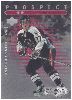 1998-99 UD Black Diamond - Barrett Heisten - Prospect Double Diamond /2000 #116
