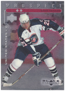 1998-99 UD Black Diamond - Dave Tanabe - Prospect Double Diamond /2000 #120