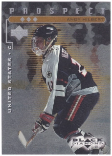 1998-99 UD Black Diamond - Andy Hilbert - Prospect Triple Diamond /1000 #118