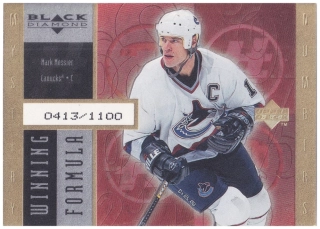 1998-99 UD Black Diamond - Mark Messier - Winning Formula Gold /1100 #WF24