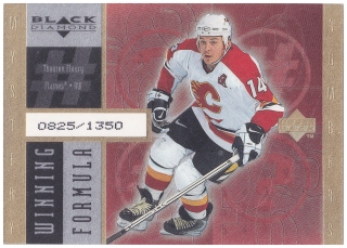 1998-99 UD Black Diamond - Theoren Fleury - Winning Formula Gold /1350 #WF19