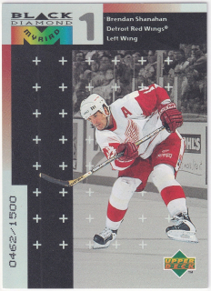 1998-99 UD Black Diamond - Brendan Shanahan - Myriad /1500 #M9