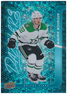 2024-25 UD Extended Series - Mavrik Bourque - Dazzlers Blue #DZ-138