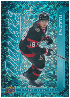 2024-25 UD Extended Series - Tim Stutzle - Dazzlers Blue #DZ-136