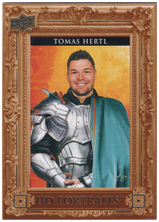 2023-24 UD Series 1 - Tomáš Hertl - UD Portraits #P-26
