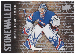 2018-19 UD Series 1 - Henrik Lundqvist - Stonewalled #SW-20