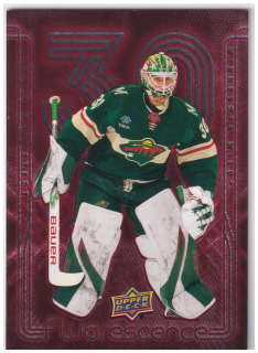 2024-25 UD Series 2 - Jesper Wallstedt - Fluorescence Red #F-42