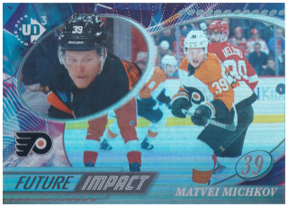 2024-25 UD Extended Series - Matvei Michkov - UD3 #UD3-8