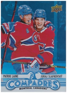 2025-26 UD Series 1 - Patrik Laine, Juraj Slafkovský - Compadres #CM-8