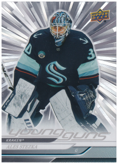 2024-25 UD Extended Series - Aleš Stezka - Young Guns Outburst #725